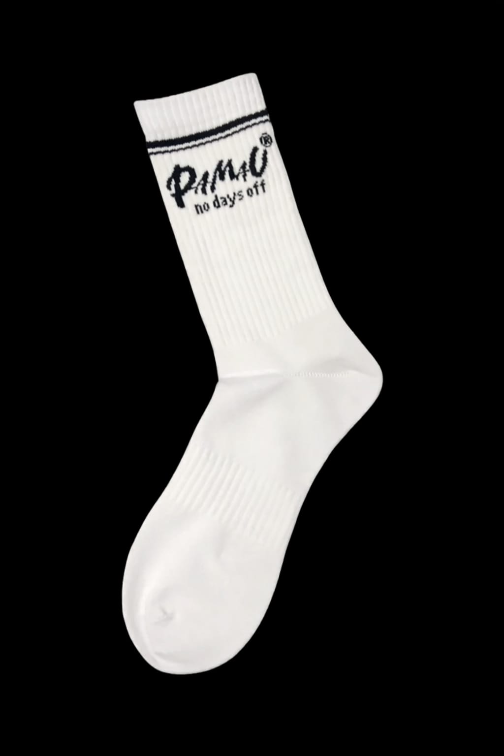 Chaussettes blanche et noir – Image 3