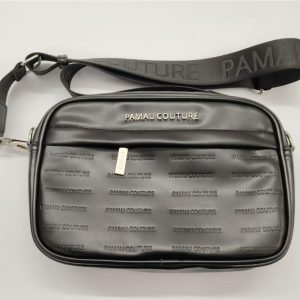 Sacoche noir PAMAU COUTURE Cuir PUR