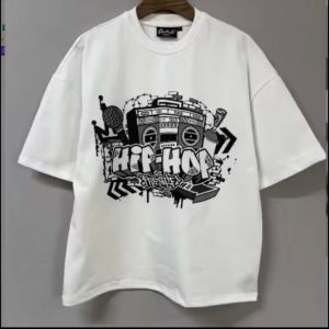 T-shirt oversize hip hop art